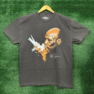 Mike Tyson Iron Mike Pigeon Kiss T-Shirt Size Large